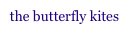 the butterfly kites